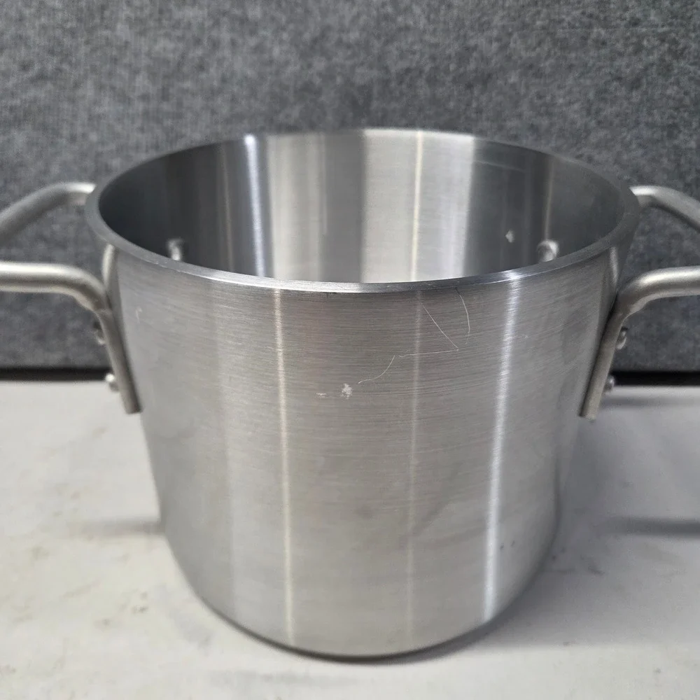 Browne Thermalloy 8 QT Aluminum Stock Pot Professional Cookware 58 12108 NSF